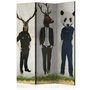 Voir la diapositive 1 : Paris Prix Paravent 3 Volets  Man Or Animal?  135x172cm