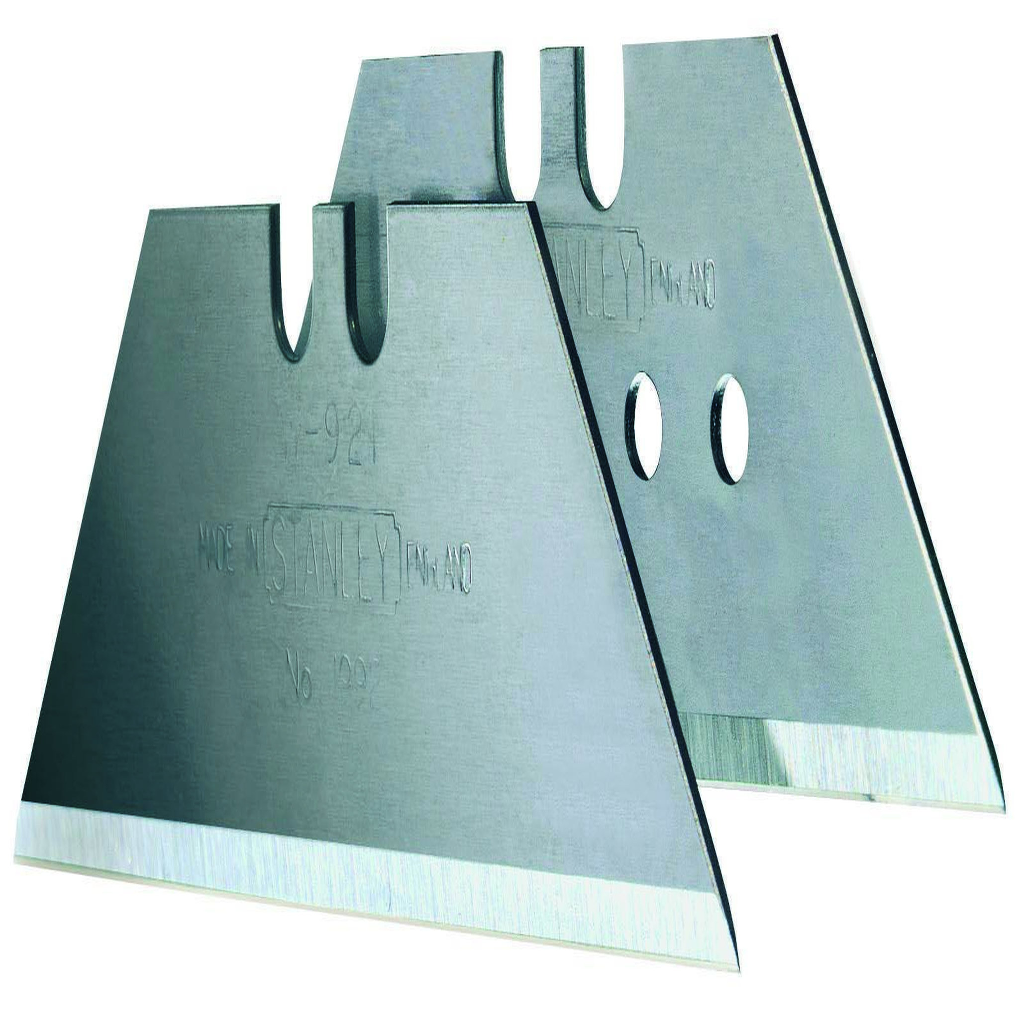 Stanley Lot de 5 lames trapèze longues non perforées 62 mm
