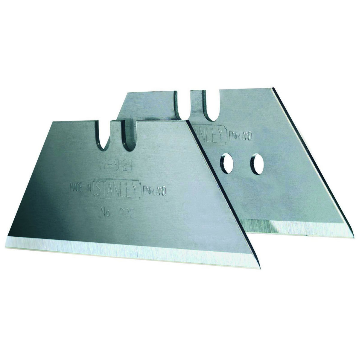 Stanley Lot de 5 lames trapèze longues non perforées 62 mm