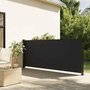 Voir la diapositive 1 : VIDAXL Auvent lateral retractable noir 100x500 cm