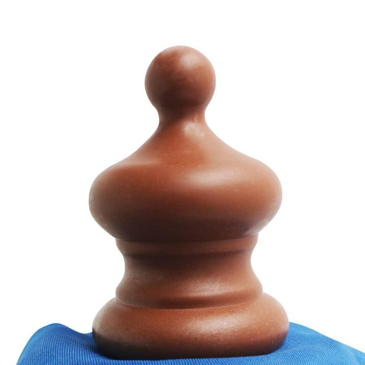 VIDAXL Parasol d'exterieur avec mat en bois 350 cm Bleu