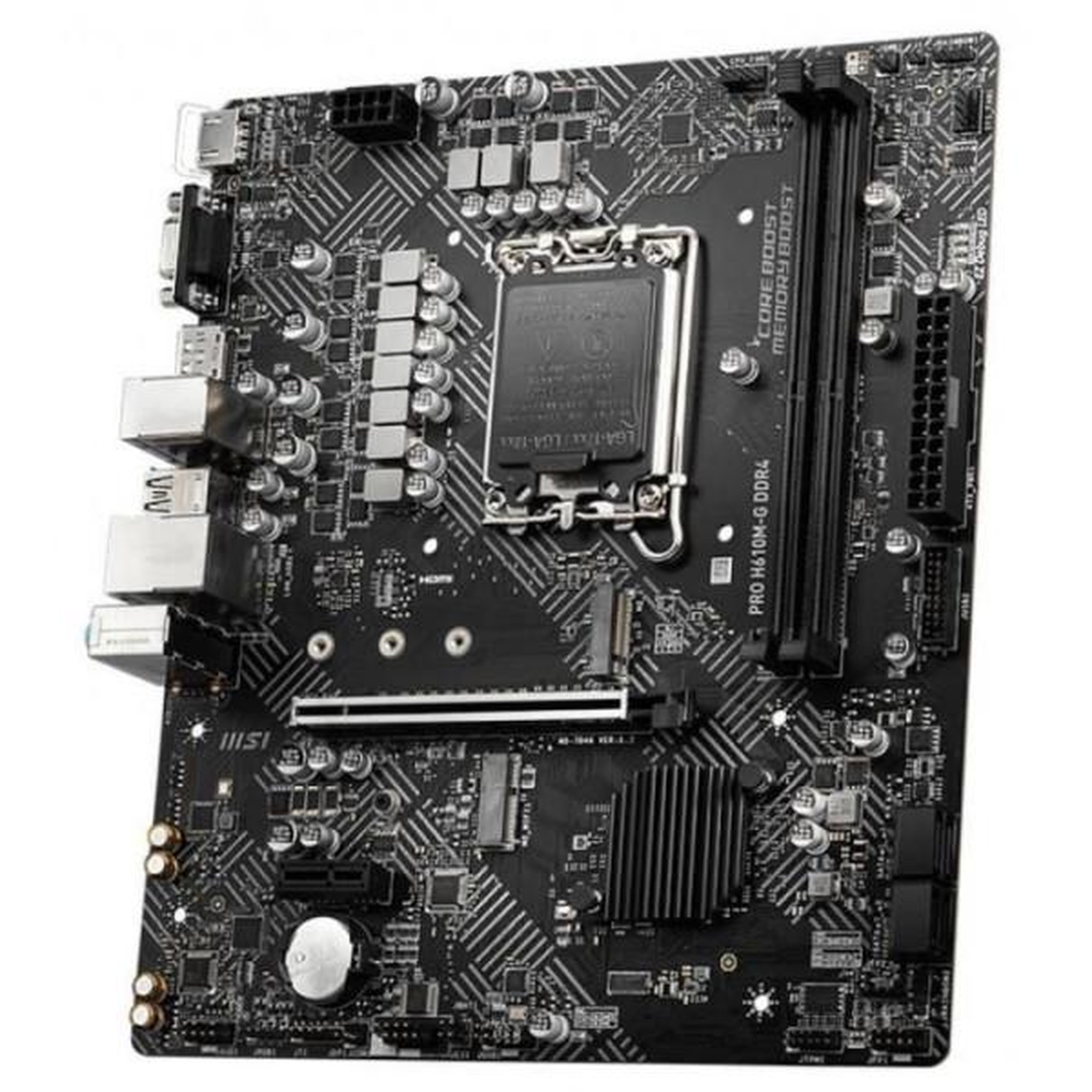 Voir la diapositive 4 : MSI MSI - PRO H610M-G DDR4 - Carte Mere - Socket LGA 1700 - Chipset Intel H610
