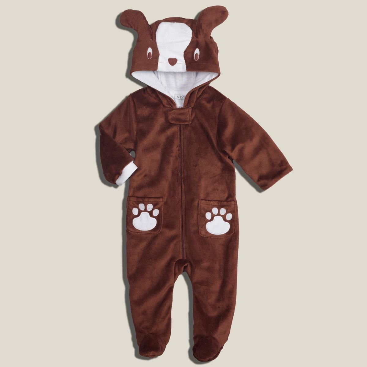 IN EXTENSO Surpyjama avec capuche bébé