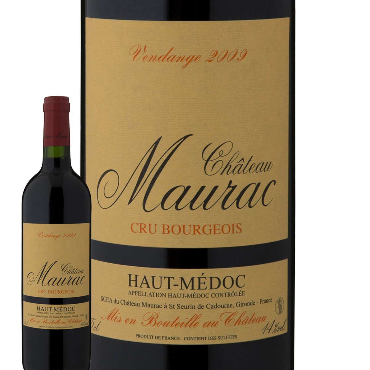 Château Maurac Haut-Médoc Cru Bourgeois Rouge 2009
