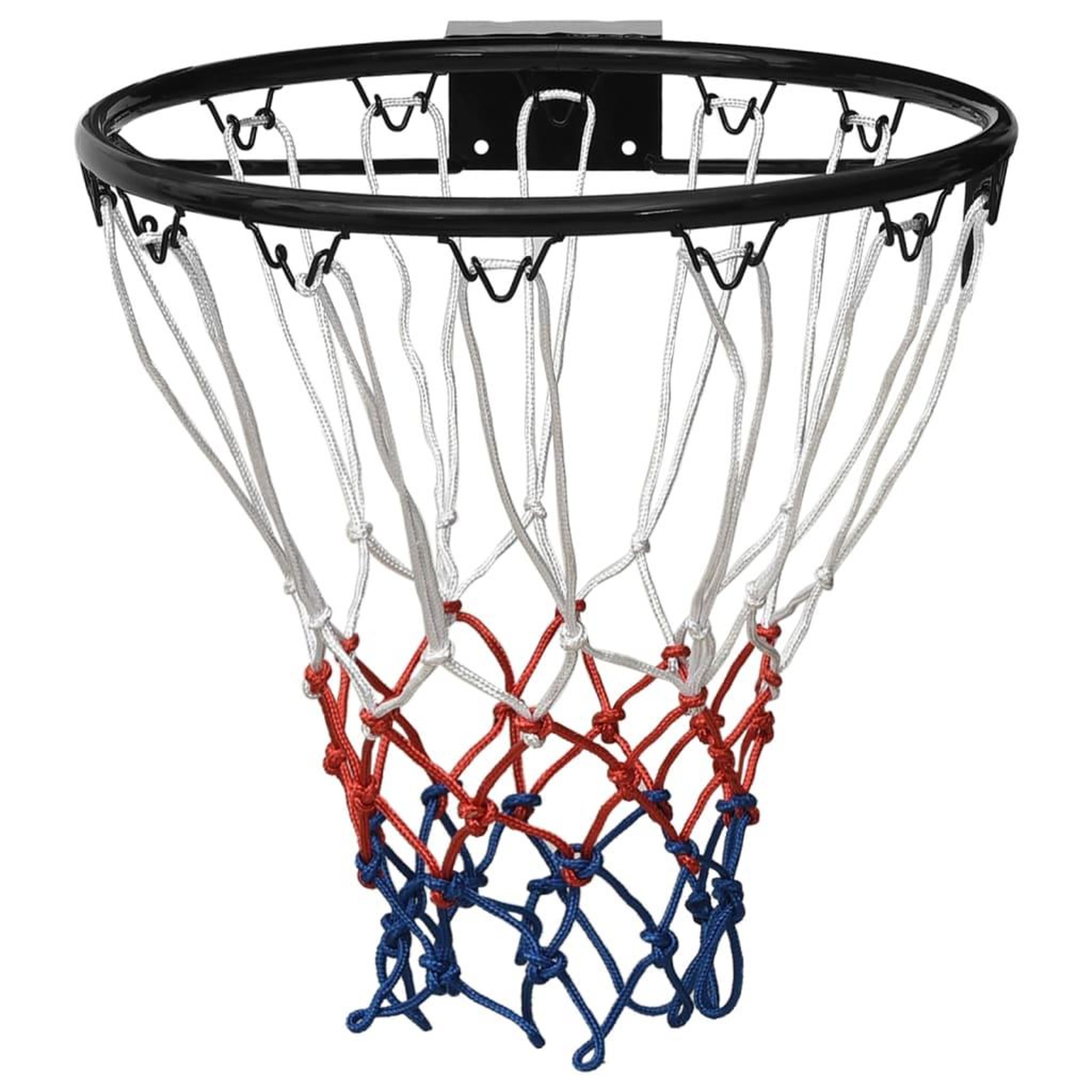 Voir la diapositive 2 : VIDAXL Cerceau de basket Noir 39 cm Acier