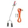 Voir la diapositive 2 : INTEC Désherbeur thermique Pro 2 Bruleurs Ø 60 mm Turbo Tuyau 5m Détendeur gaz 4.0 bar Allume gaz Chariot INTEC