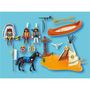 Voir la diapositive 3 : PLAYMOBIL 4012 Campement des indiens