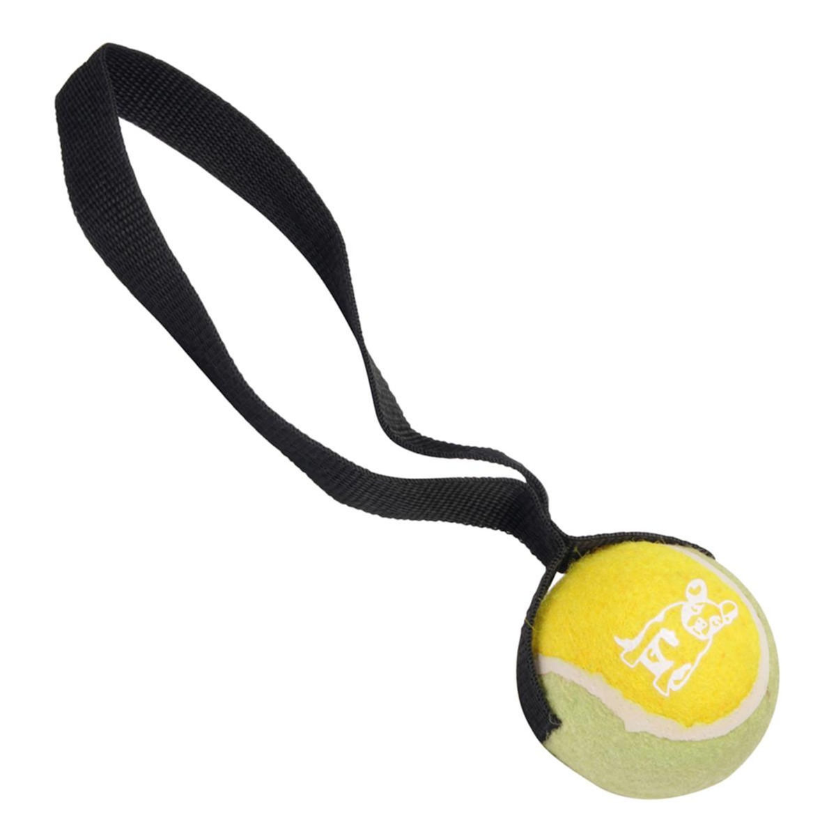 Paris Prix Jouet pour Chien  Balle de Tennis  20cm Jaune & Noir