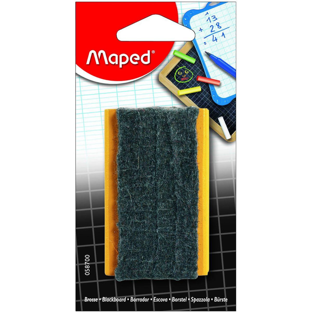 MAPED Brosse pour tableaux noirs ou blancs