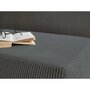 BEST MOBILIER Cristal - canapé 3 places - convertible avec coffre - en velours côtelé -