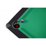 Voir la diapositive 6 : PLAY4FUN Billard Américain HARMONY 6Ft - 206,5 x 116,5 x 80 cm avec accessoires et plateau dînatoire - Couleur Noir