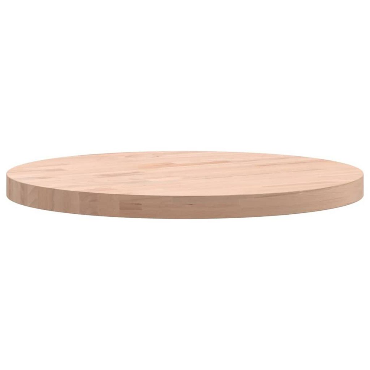 VIDAXL Dessus de table Ø40x2,5 cm rond bois massif de hetre