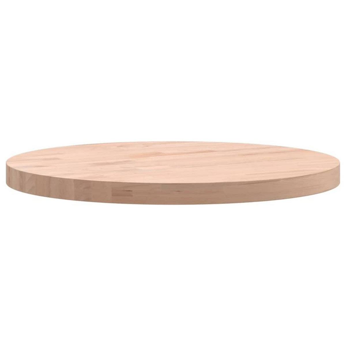 VIDAXL Dessus de table Ø40x2,5 cm rond bois massif de hetre