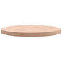 Voir la diapositive 5 : VIDAXL Dessus de table Ø40x2,5 cm rond bois massif de hetre