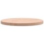 Voir la diapositive 5 : VIDAXL Dessus de table Ø40x2,5 cm rond bois massif de hetre