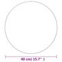 Voir la diapositive 6 : VIDAXL Miroir mural 40 cm Rond Verre