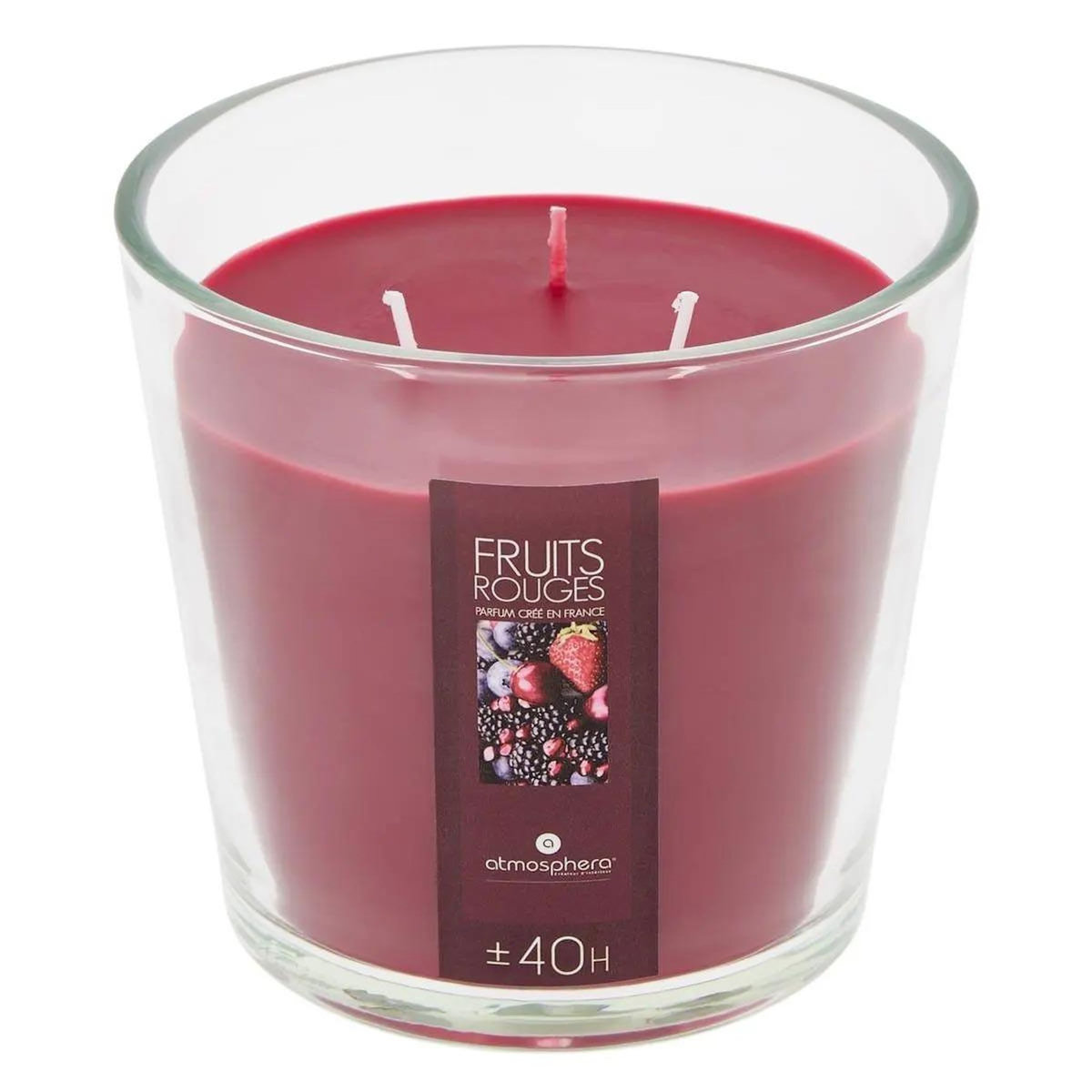 COMPTOIR DE LA BOUGIE Bougie Parfumée  Nina  500g Fruits Rouges