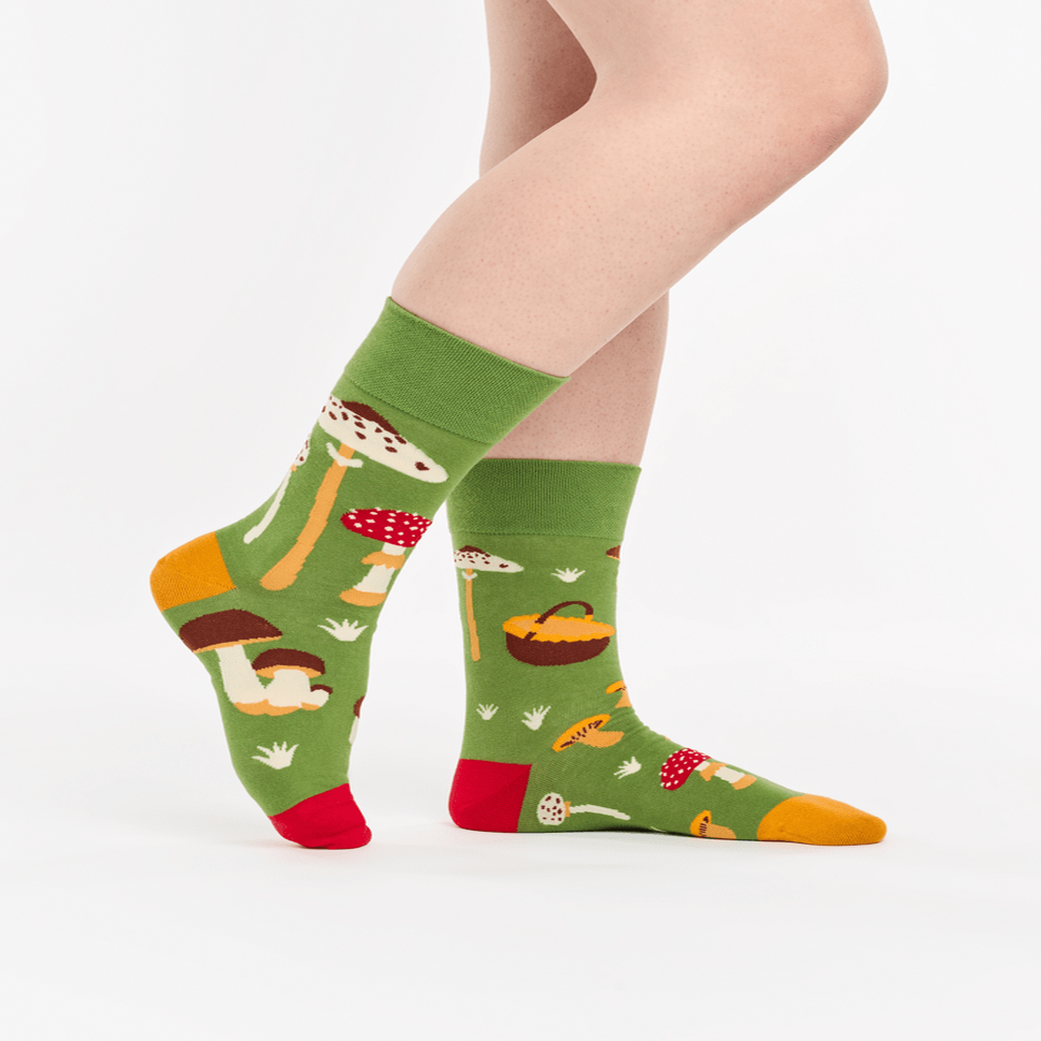 Voir la diapositive 2 : DEDOLES Chaussettes cueillette des champignons