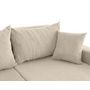 Voir la diapositive 6 : BEST MOBILIER Valos - canapé panoramique en u - 7 places - convertible avec coffres - en velours côtelé