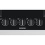 Voir la diapositive 6 : Siemens Table verre gaz 75cm 5 feux noir - ep7a6qb20
