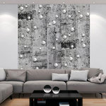 Paris Prix Papier Peint  Pearls on Concrete  50x1000cm