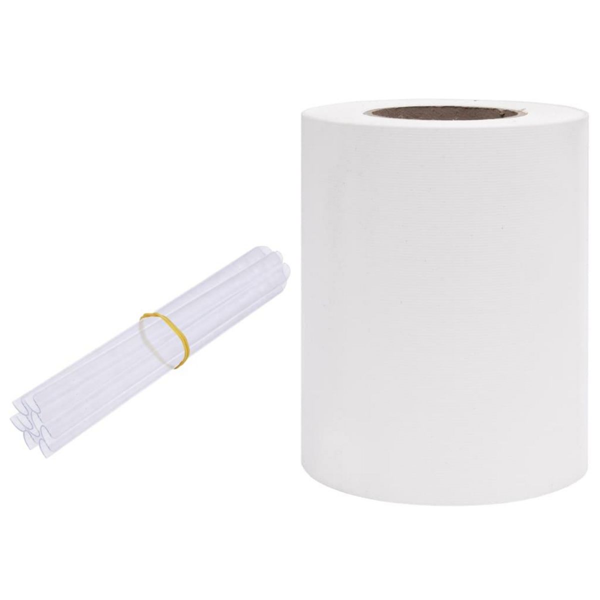 VIDAXL Ecran d'intimite de jardin PVC 70x0,19 m Blanc
