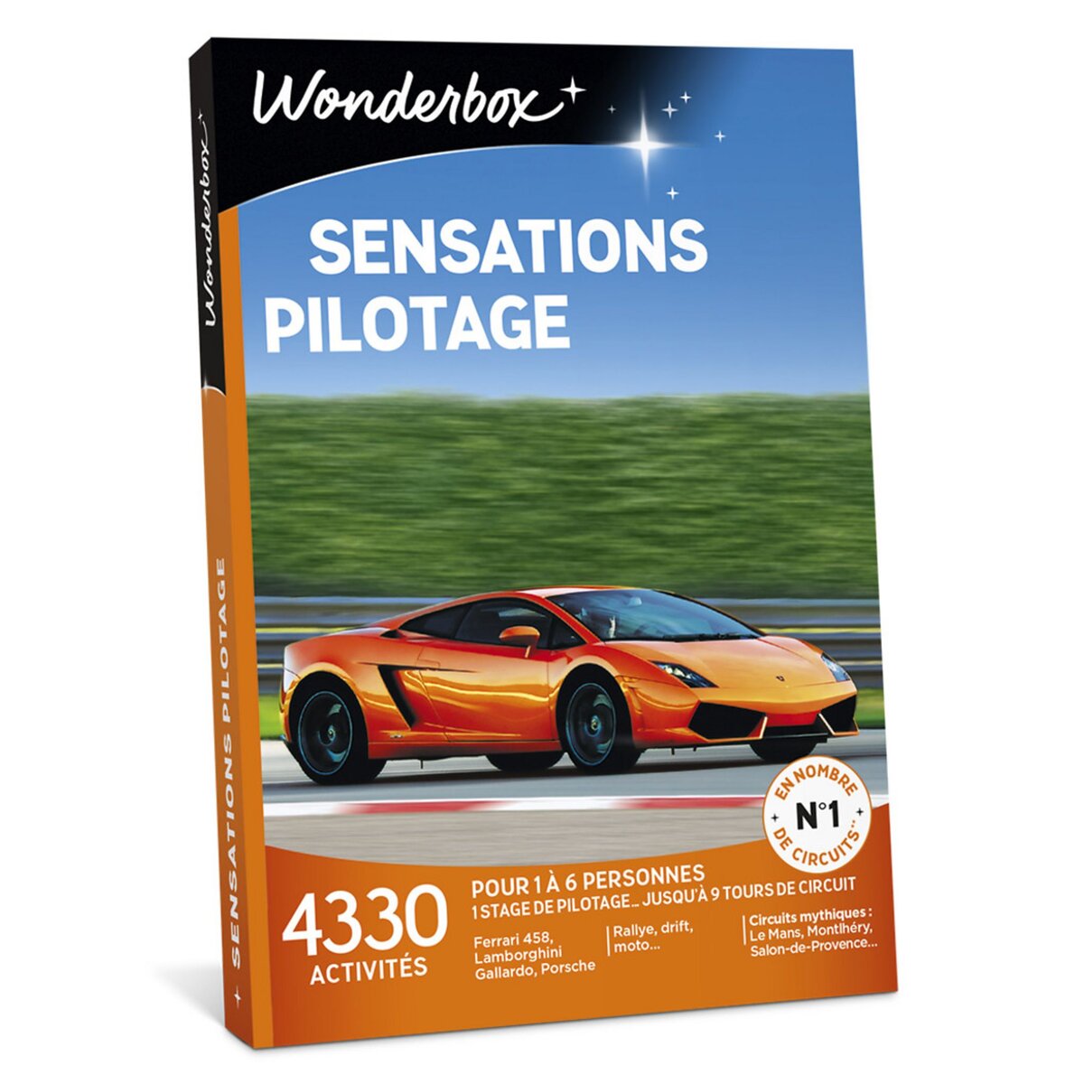 Wonderbox Sensations Pilotage
