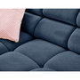 Voir la diapositive 2 : LISA DESIGN Matera - canapé d'angle droit 3 places avec têtières réglables en tissu texturé