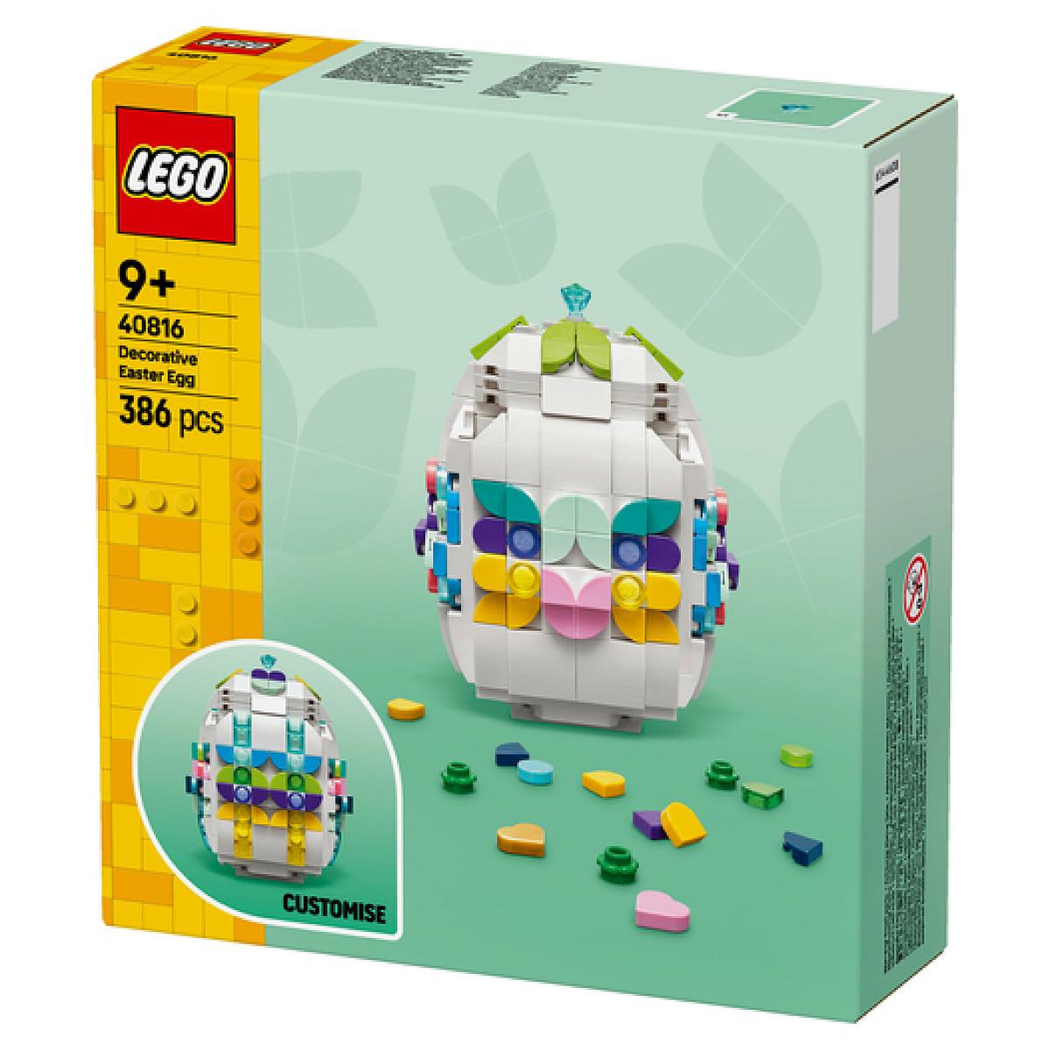Voir la diapositive 5 : LEGO 40816 L'œuf de Pâques décoratif ® Iconic