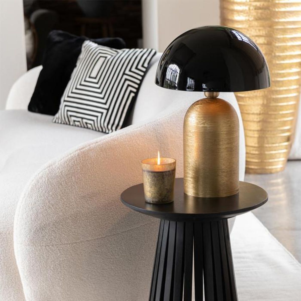 Paris Prix Bougie Parfumée  M-Chic  10cm Oud & Amber