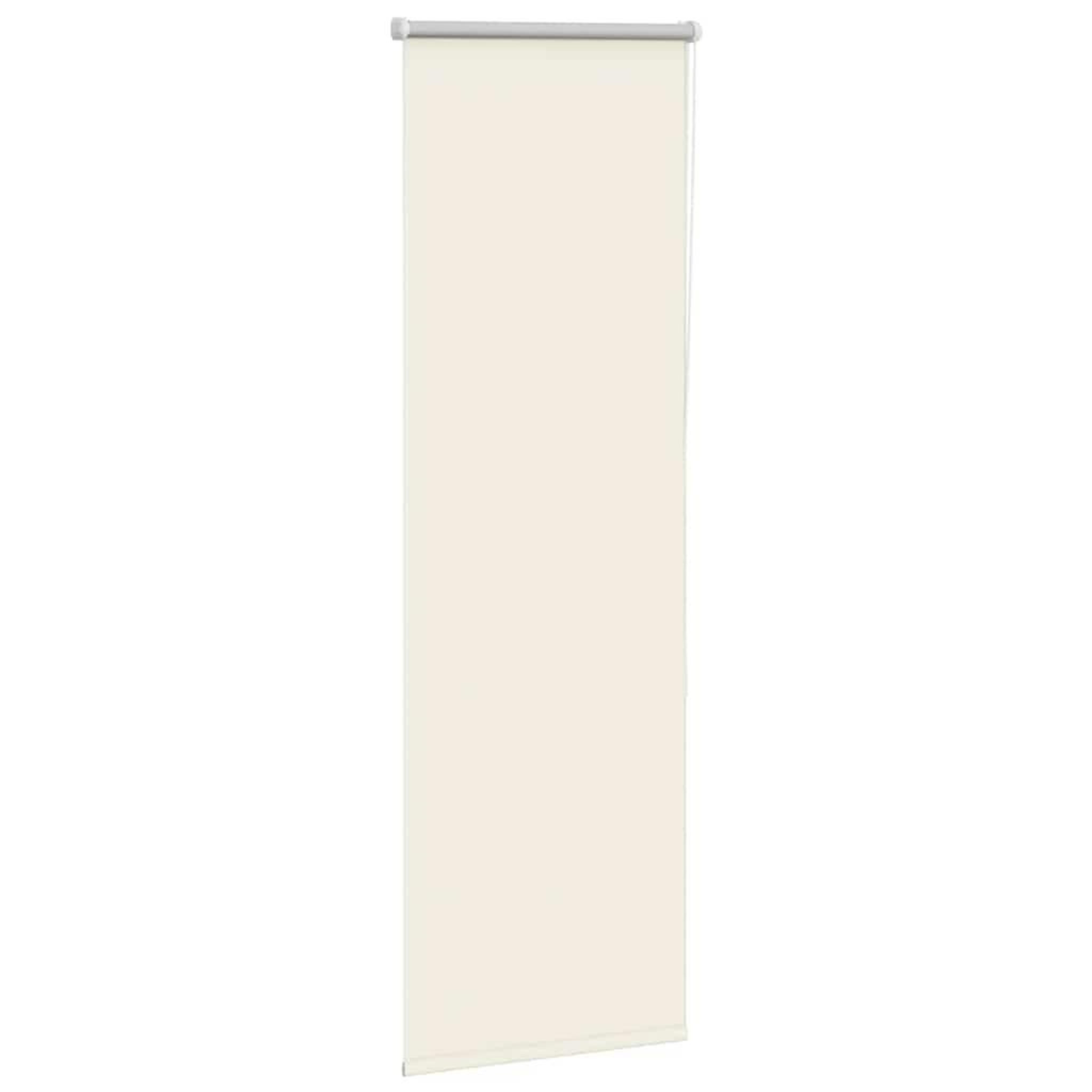 Voir la diapositive 3 : VIDAXL Store enrouleur occultant blanc casse largeur du tissu 45,7 cm