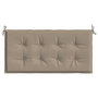 Voir la diapositive 4 : VIDAXL Coussin de banc de jardin taupe 100x50x3 cm tissu oxford