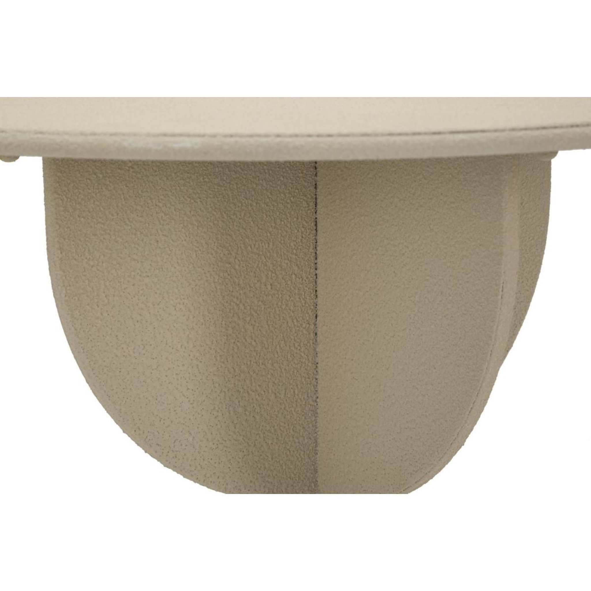 Voir la diapositive 4 : Paris Prix Table d'appoint design  dune  58cm crème