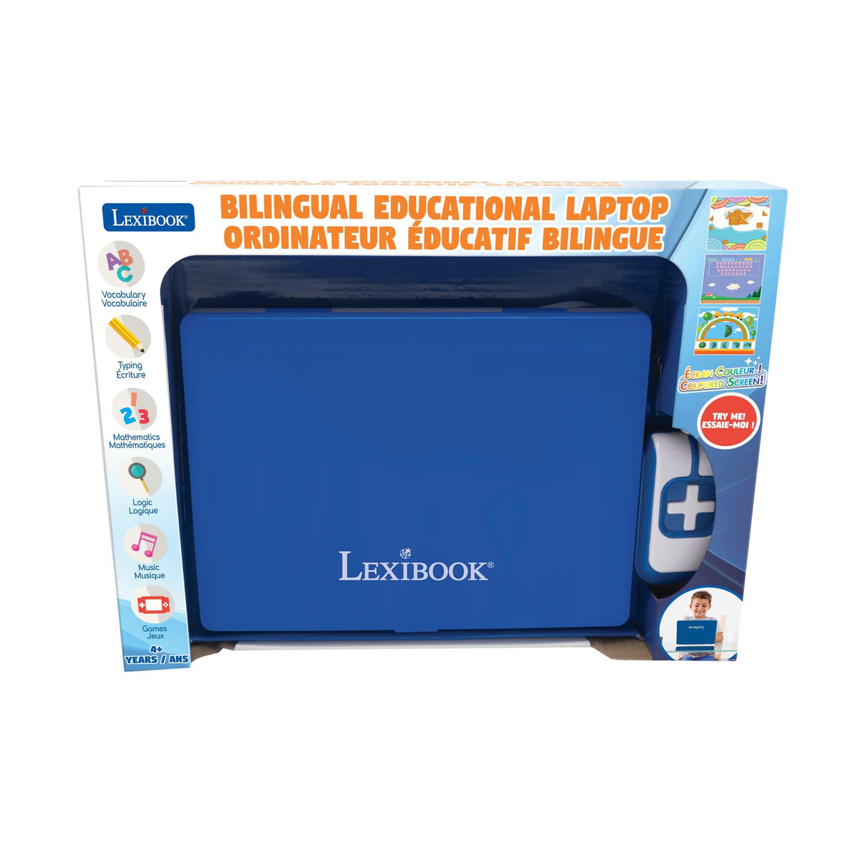 Lexibook Ordinateur éducatif couleur bilingue français et anglais