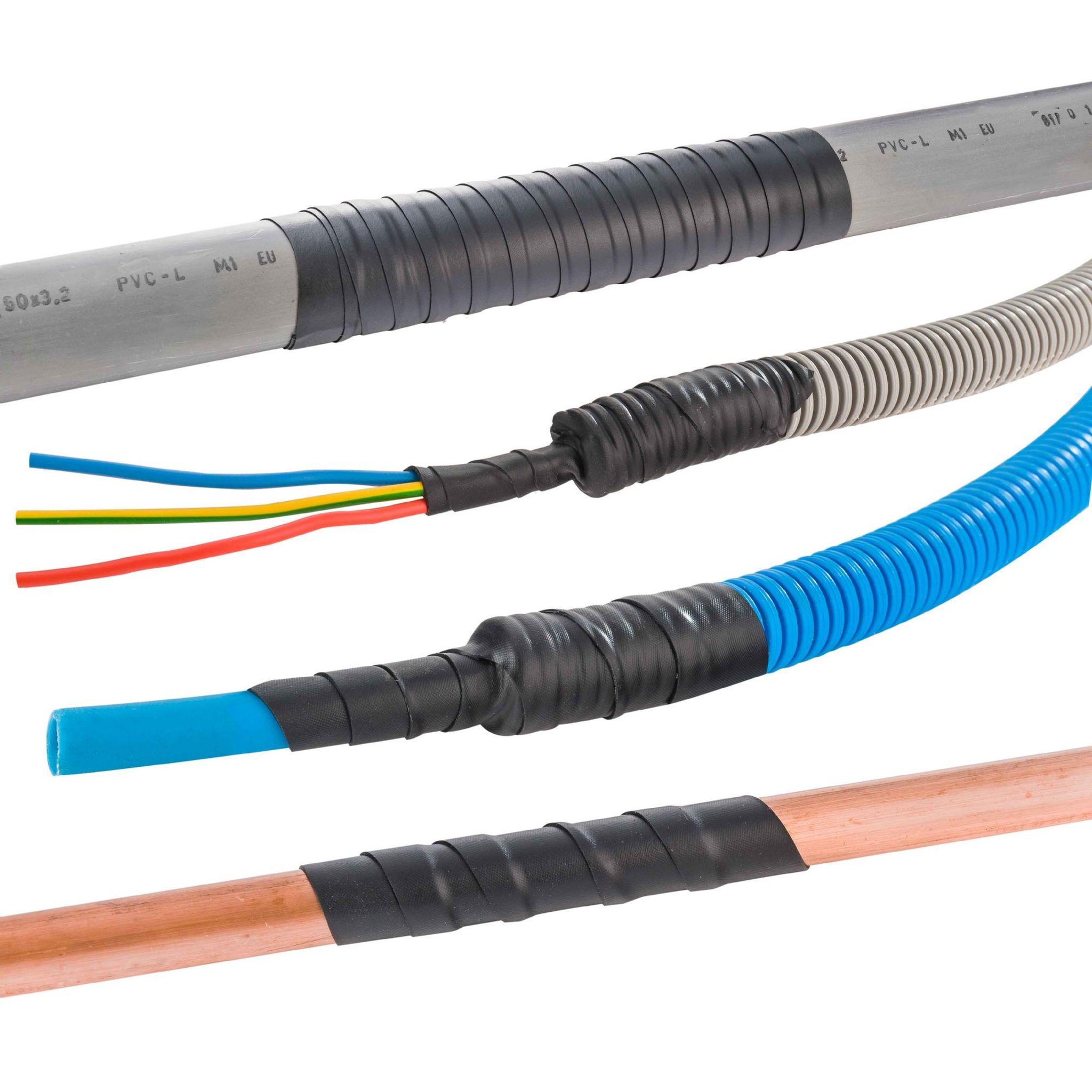 Voir la diapositive 2 : Geko Ruban reparateur universel pour tuyau 3m