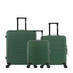 SWISS KOPPER SWISS KOPPER  -  Lot de 3  -  Valise grand format, valise weekend et valise cabine AIGLE. Coloris disponibles : Beige, Vert, Rouge, Bleu