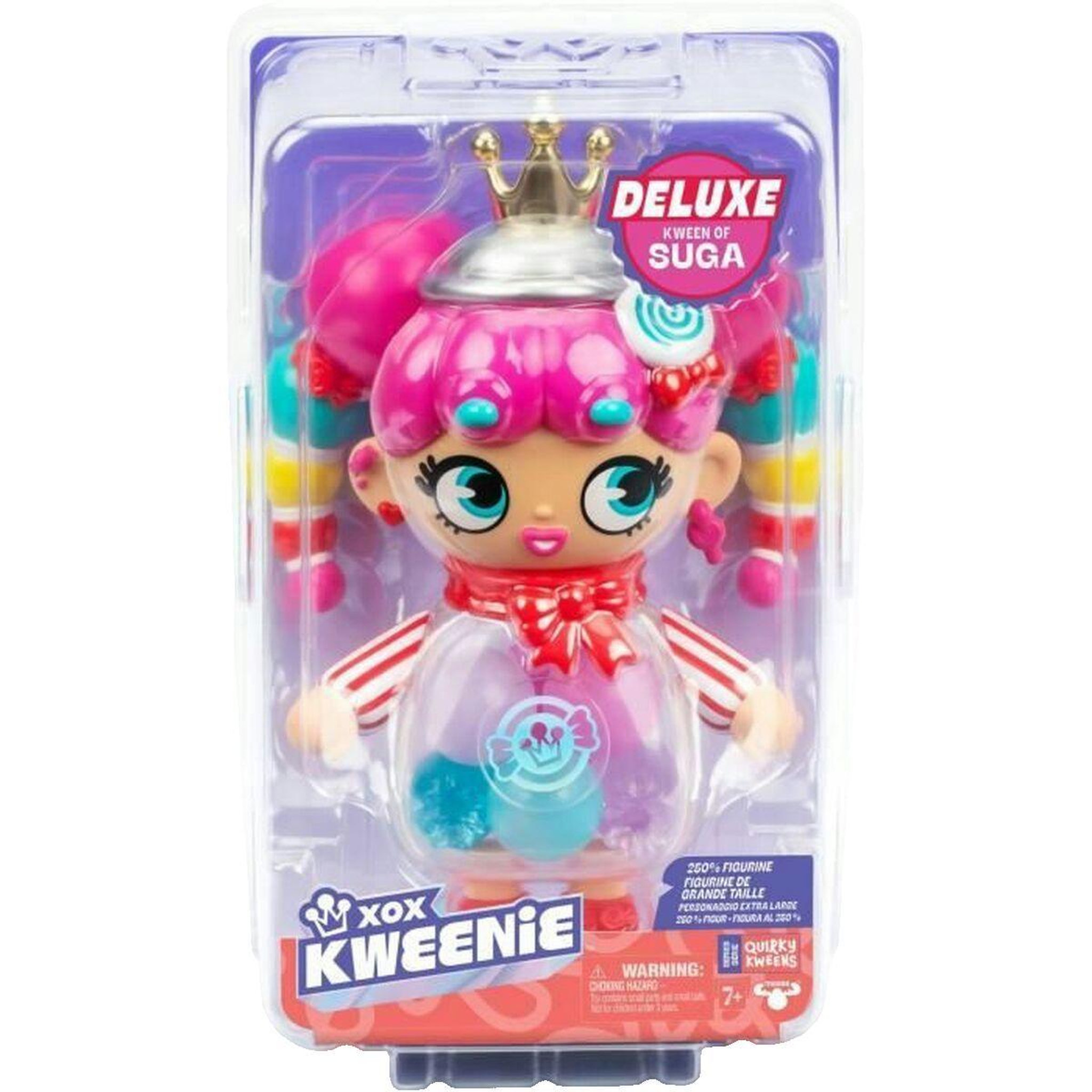 Voir la diapositive 3 : Candy Poupée Xox-Kweenie Kweenies style Candy 28 cm multicolore