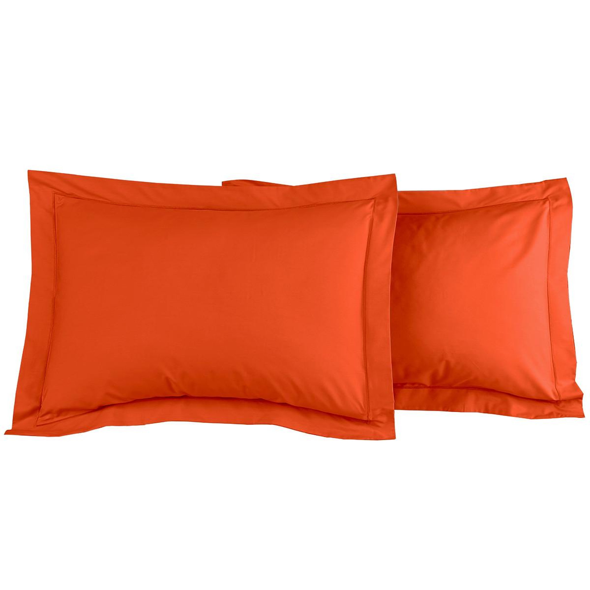 Voir la diapositive 1 : Sensei Maison Lot de 2 taies d'oreiller en percale de coton SOFT PERCALE