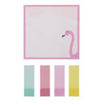 Paris Prix Notes Repositionnables  Flamant  20cm Multicolore