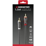 Monster Cable Câble RCA AUDIO INTERCONNEXION 2RCA M/M 1.50M