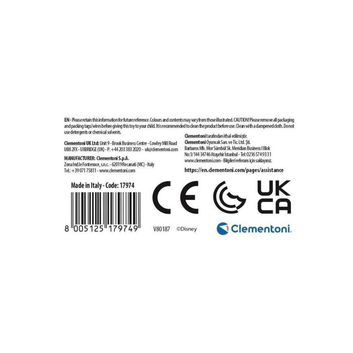 CLEMENTONI CLEMENTONI - Bus Stitch Clemmy