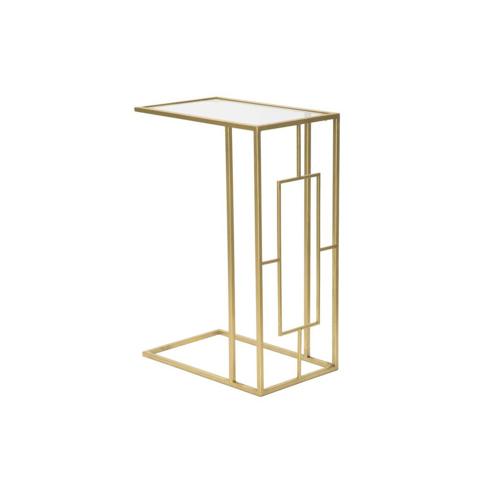 Voir la diapositive 3 : Paris Prix Table d'Appoint Design  Sofia  60cm Or