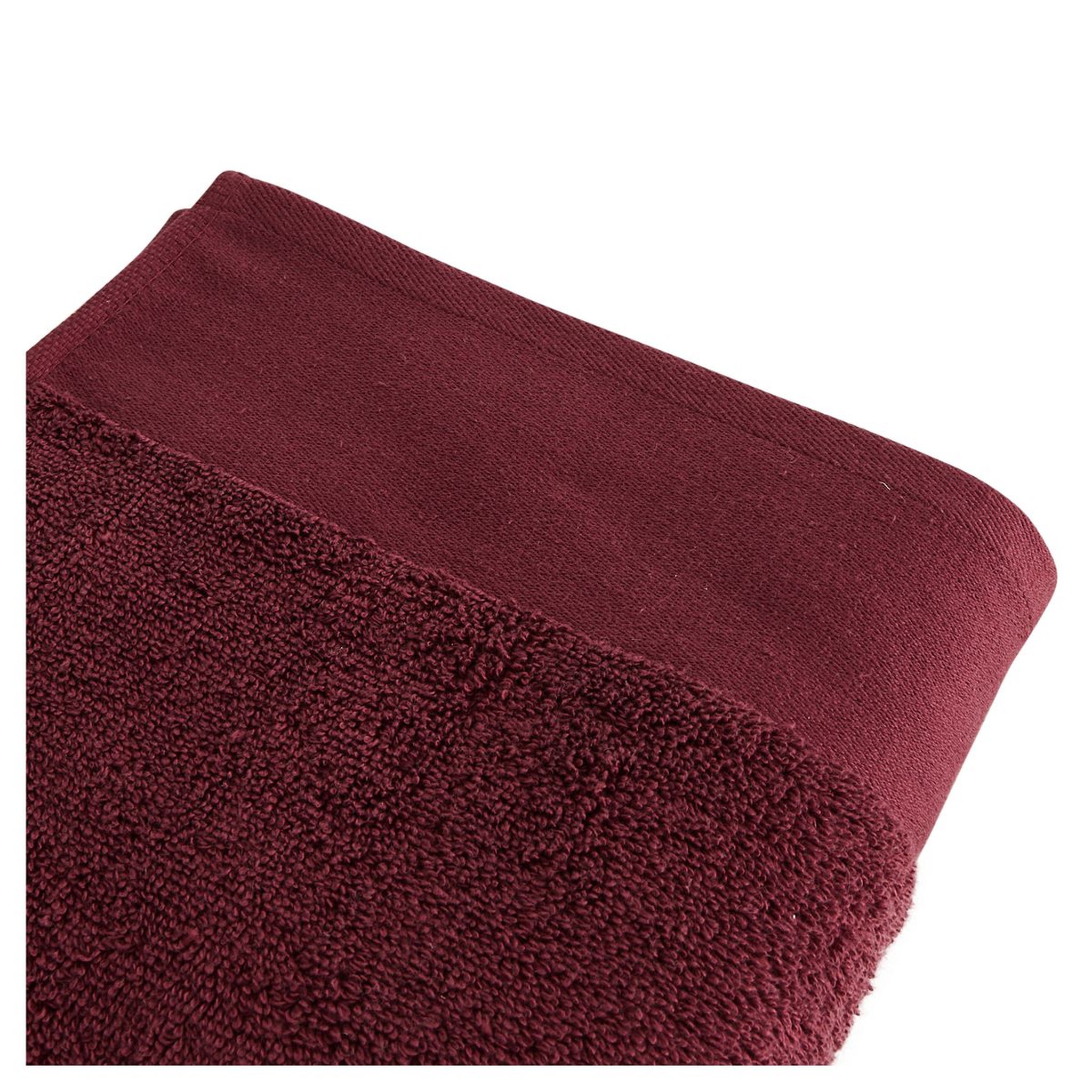 ACTUEL Lot de 2 gants de toilette unis en coton  500 g/m²