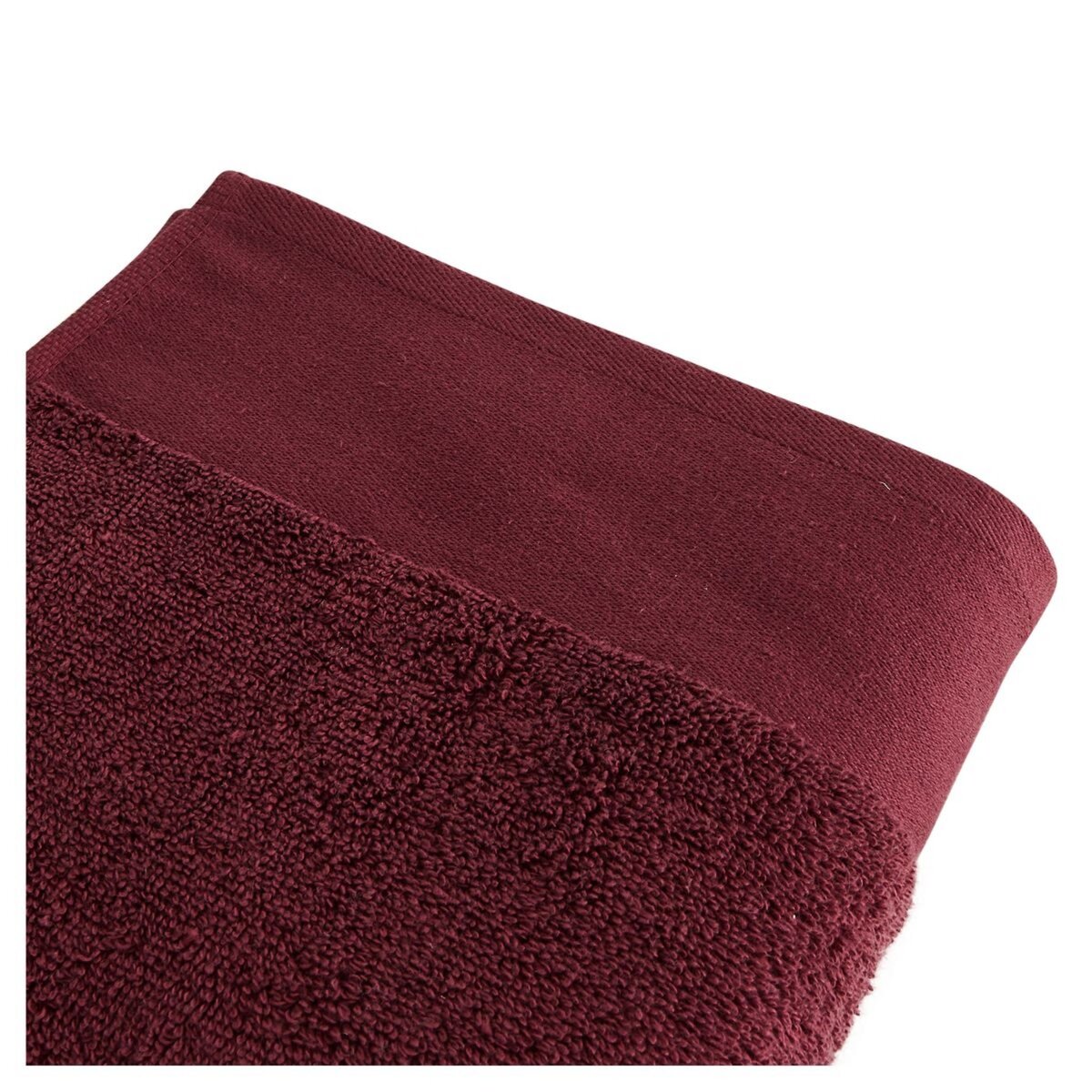 ACTUEL Lot de 2 gants de toilette unis en coton  500 g/m²