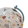 Voir la diapositive 2 : Atmosphera Kids Globe Terrestre Enfant  Animaux  28cm Bleu