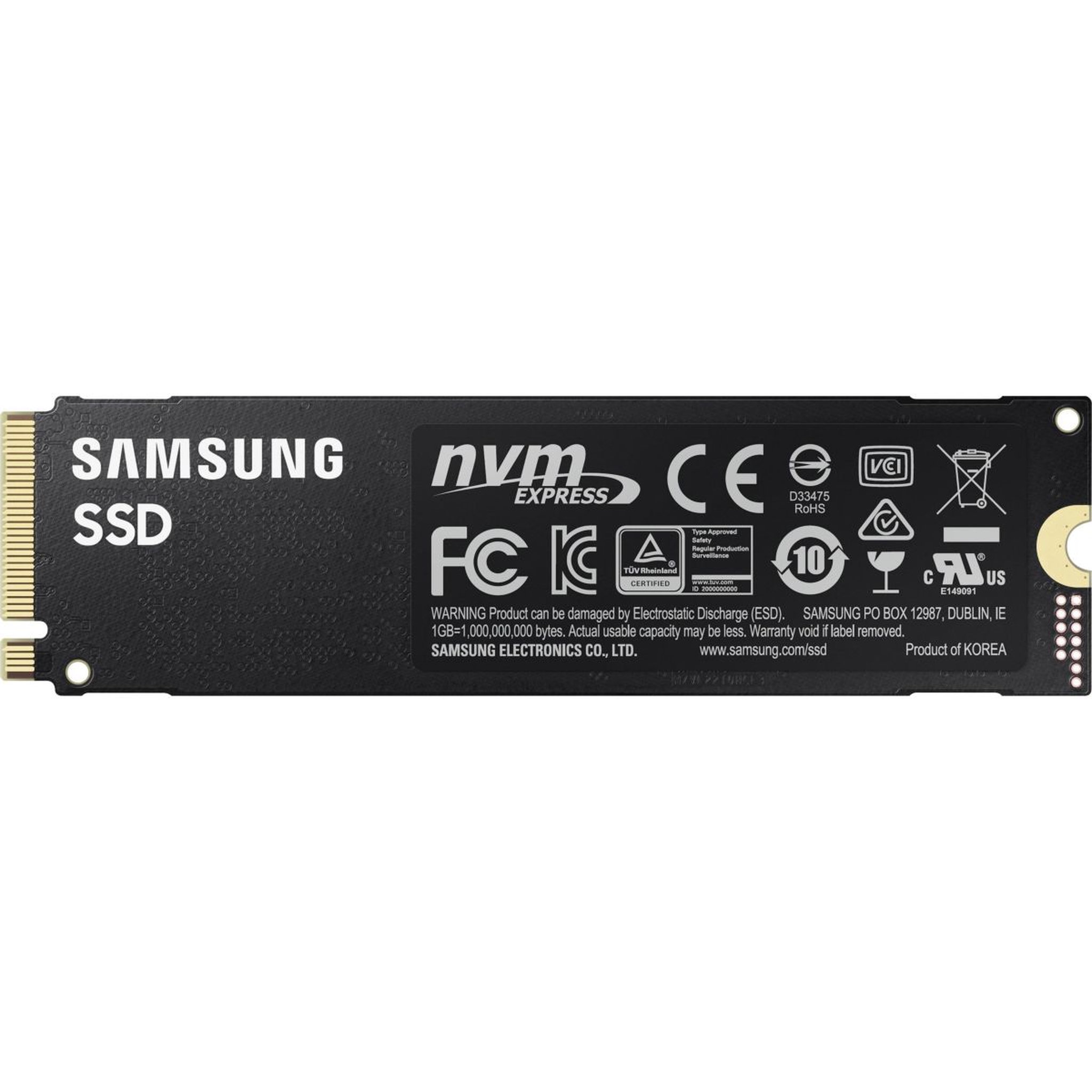 Voir la diapositive 2 : Samsung Disque dur SSD interne 980 PRO 1 To