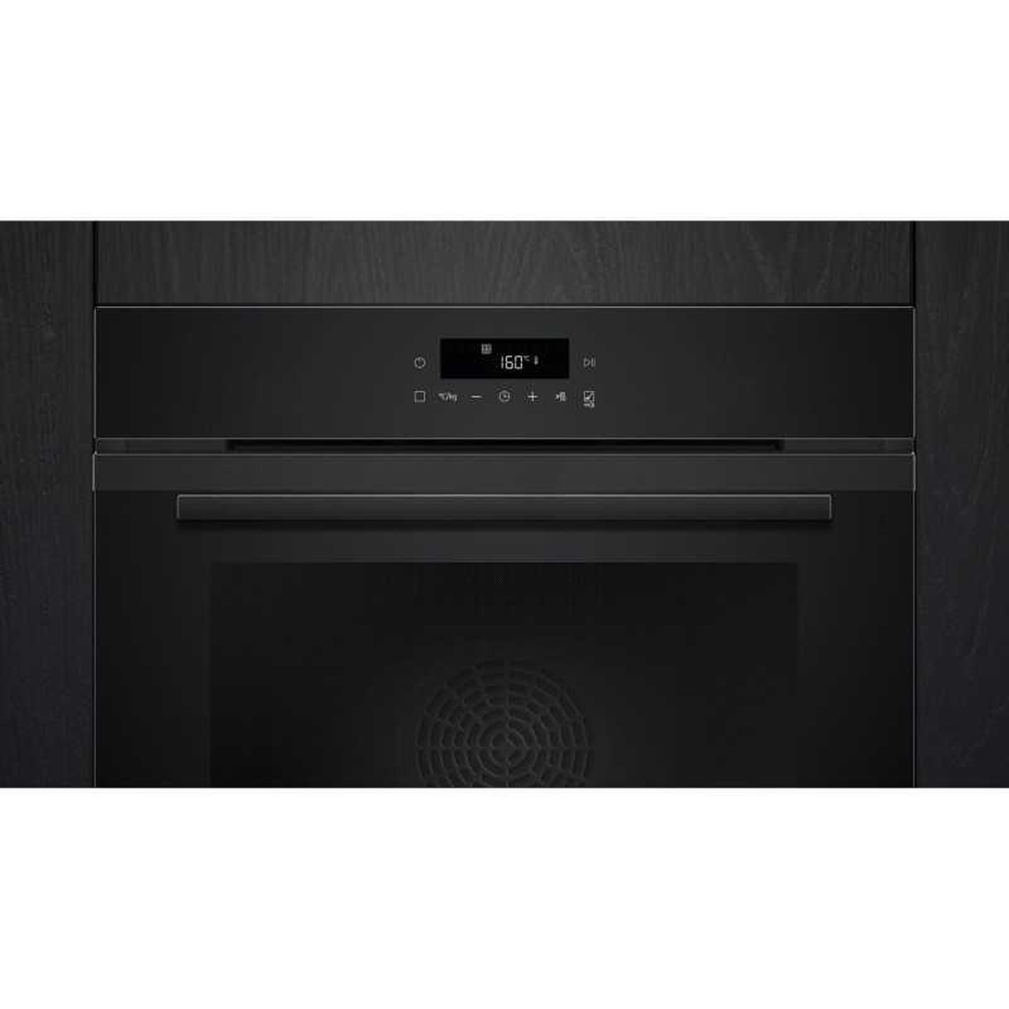 Siemens Four encastrable électrique siemens iq300 hb272abb3f 71 l noir, pyrolyse, air fry, classe a+