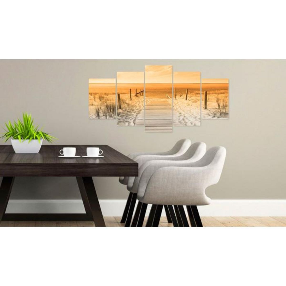 Paris Prix Tableau Imprimé  Orange Beach