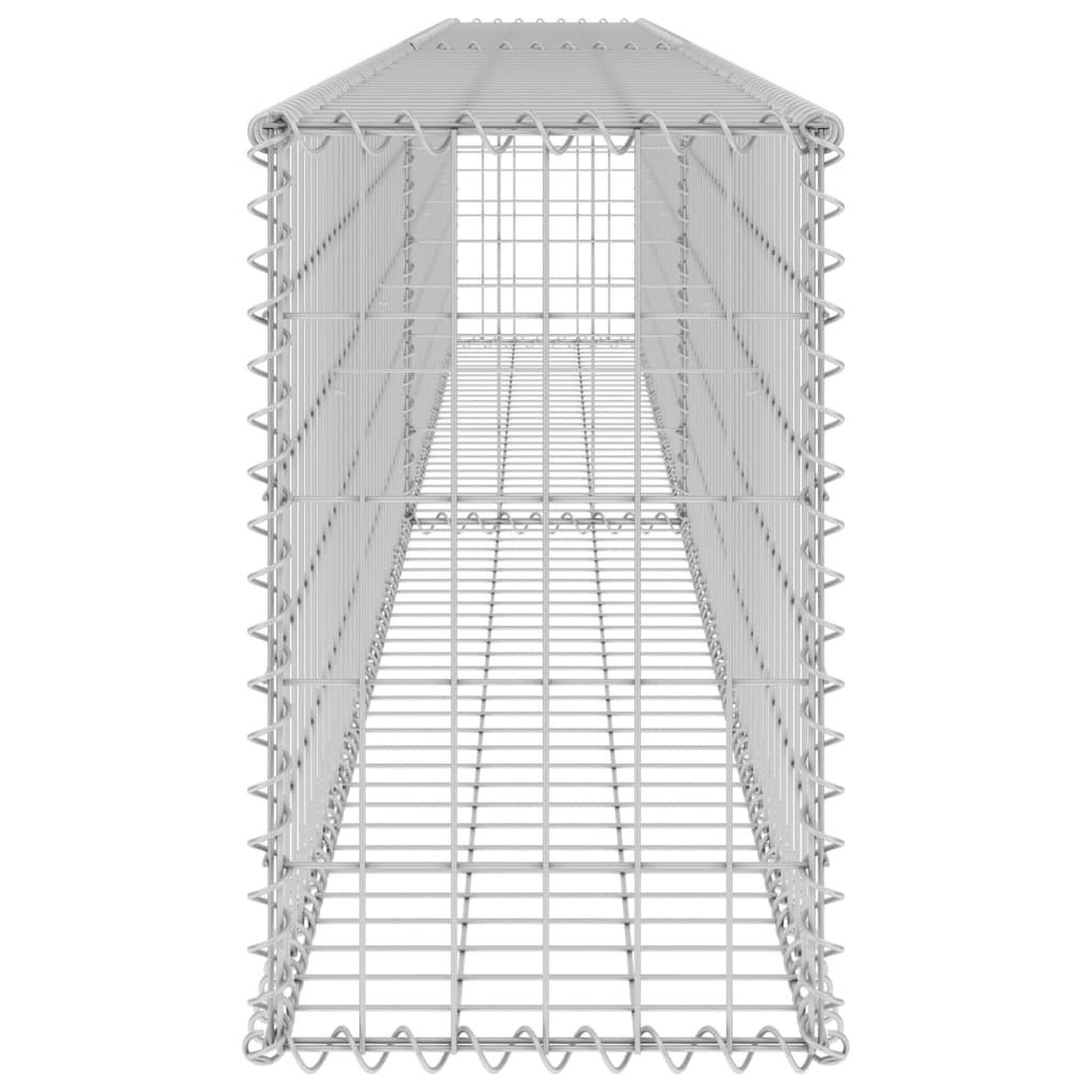Voir la diapositive 4 : VIDAXL Mur en gabion avec couvercles Acier galvanise 300x30x50 cm