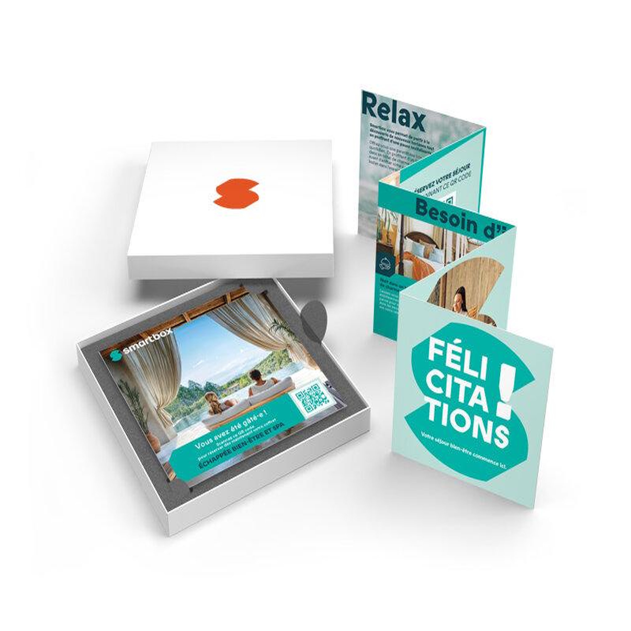 Voir la diapositive 2 : Smartbox Échappée bien-être et spa - coffret cadeau séjour
